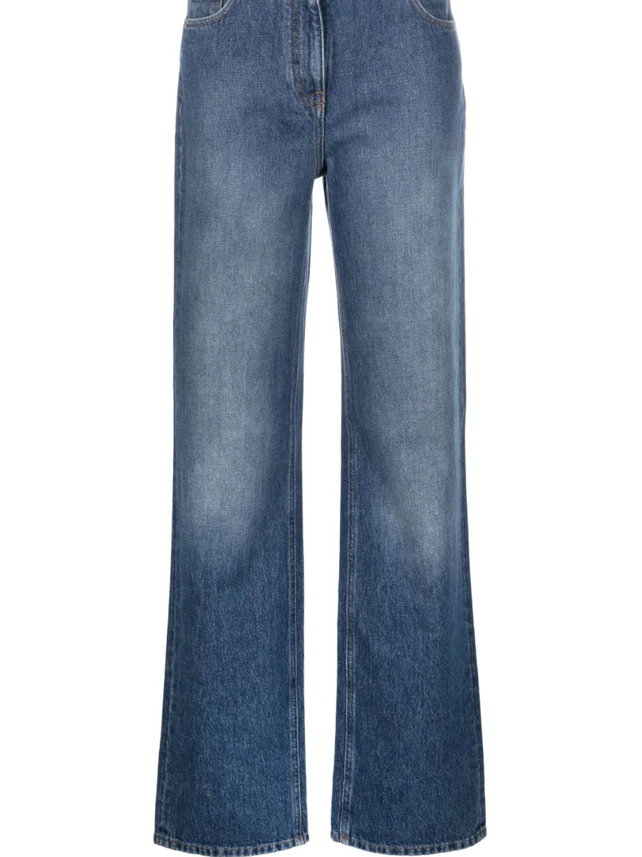 Cheap '95 Women jeans Versace straight-leg Medusa 0422